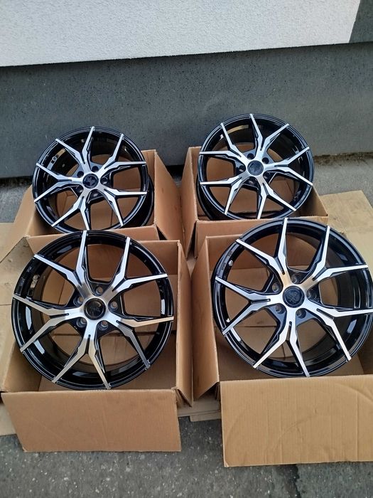 A508# Alufelgi Nowe 18" 5x112 8j Octavia Superb  Kodiaq, Karoq.