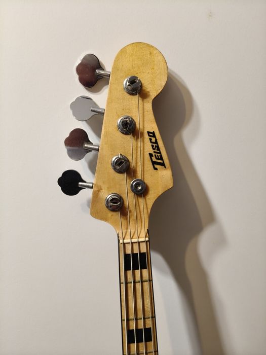 Gitara basowa Teisco jazz bass