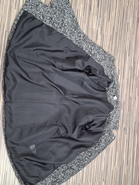 Krótki płaszcz damski H&M M wełniany