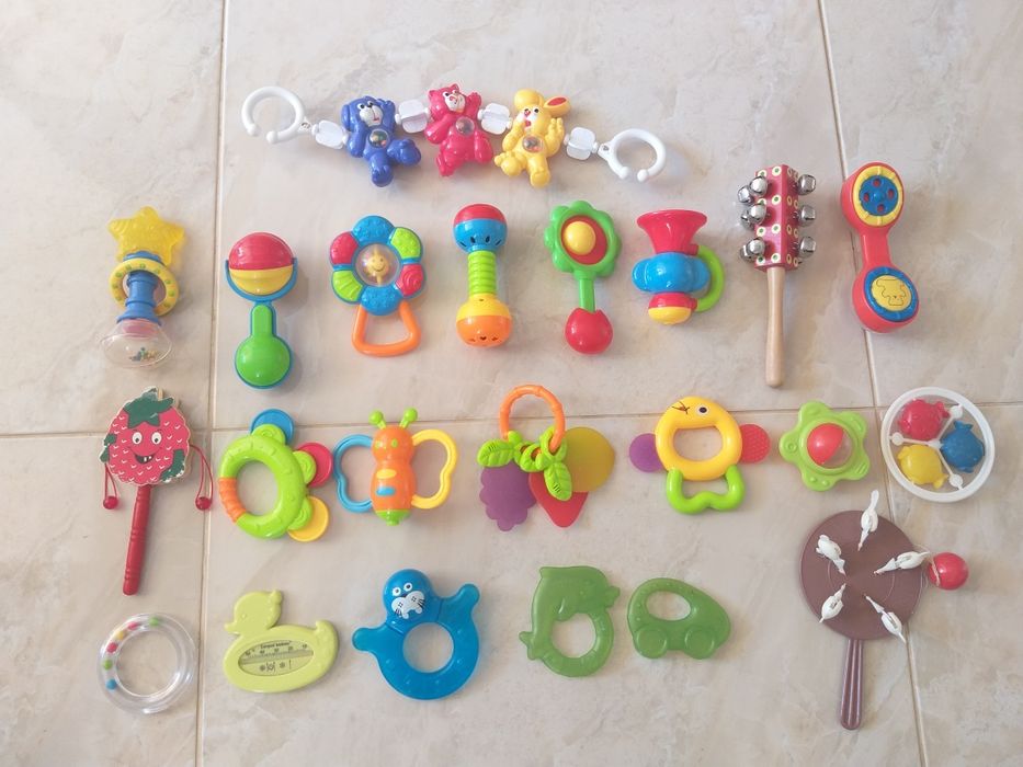 Погремушки, грызунки, игрушки