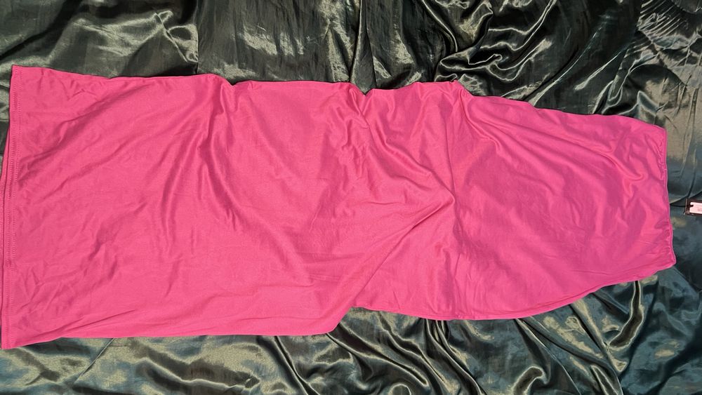 Vestido liso boohoo novo