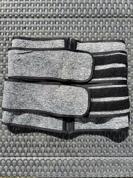 Pas taliowy / waist trainer (neopren, suwak + rzepy)