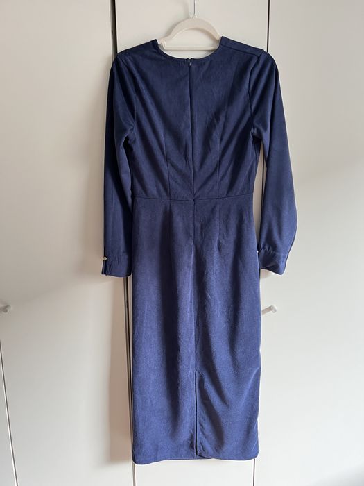 Sukienka granatowa Mohito midi L/40