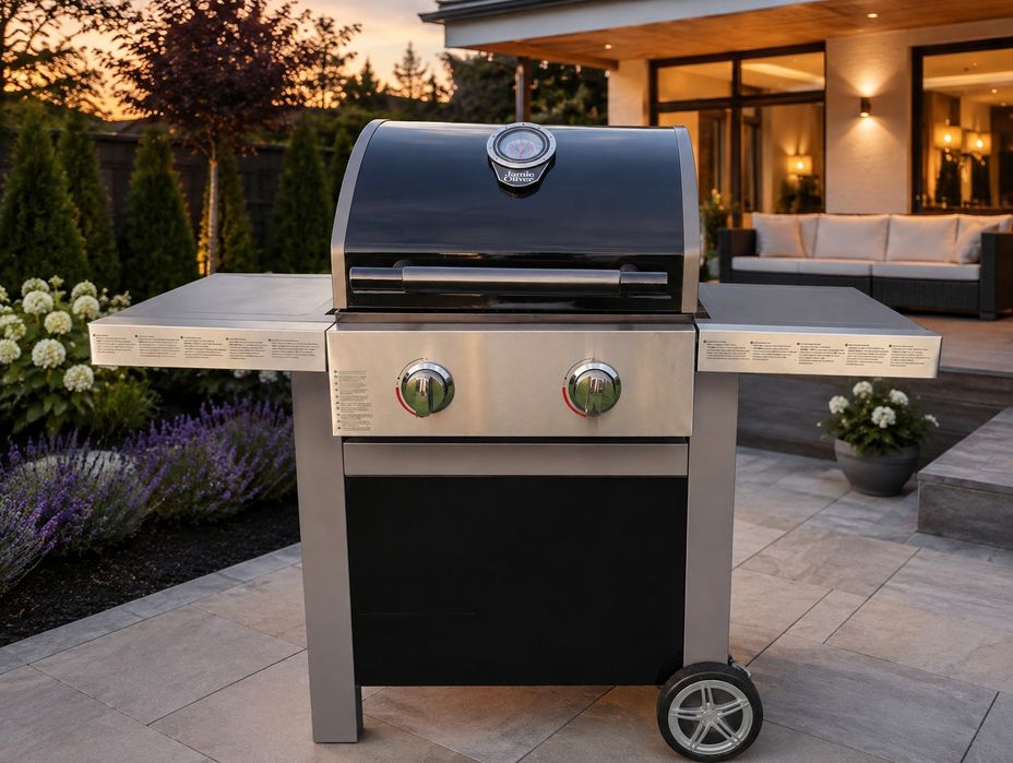 Duży grill gazowy