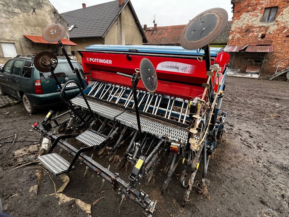 Agregat uprawowo-siewny Rabewerk Pottinger 3m