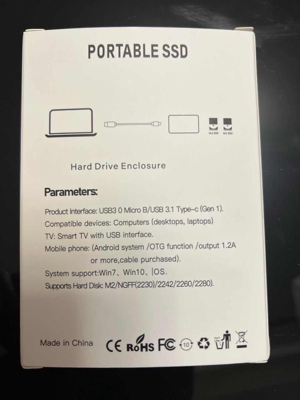 Зовнішній накопичувач 2 TБ, Внешний накопитель 2 ТБ (Portable 2 TB ...