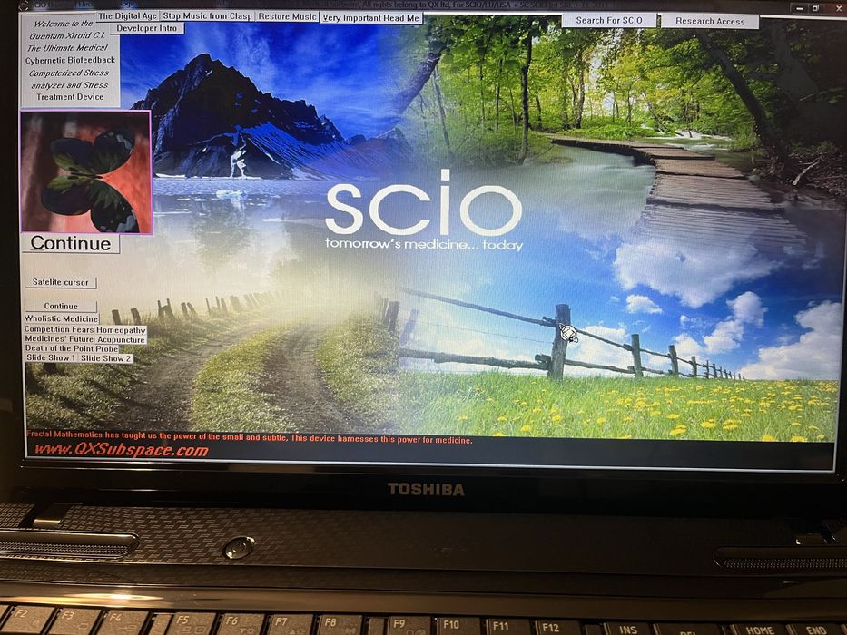 SCIO - Equipamento de Biofeeback