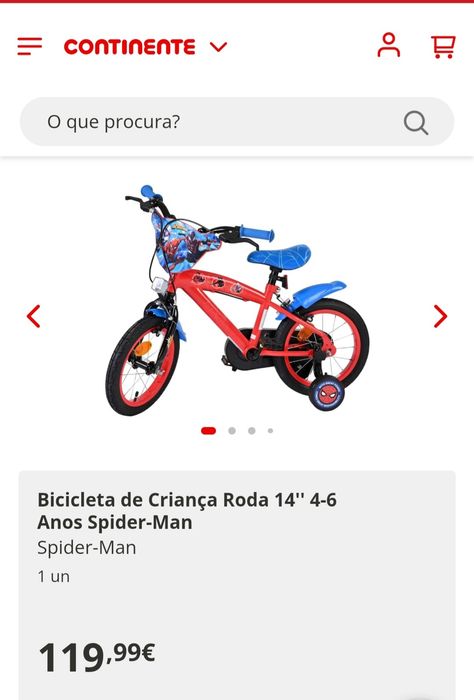 Bicicleta Criança Spiderman - HAPPY DAY