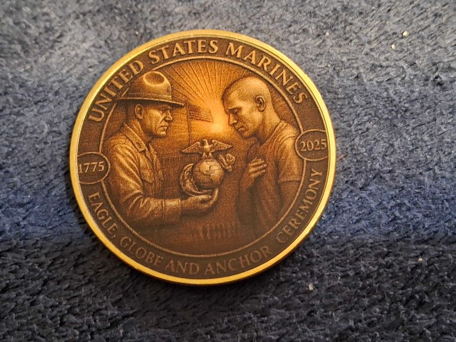 Moneta pamiątkowa Korpusu Marines Amerykańskich Moneta Pamiątkowa