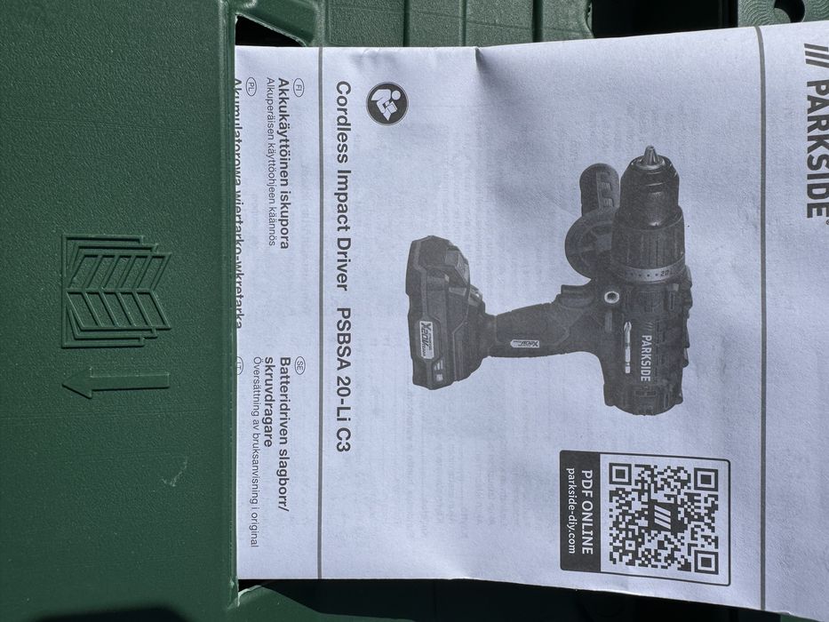 Wiertarko wkretarka Parkside PSBSA 20 Li C3