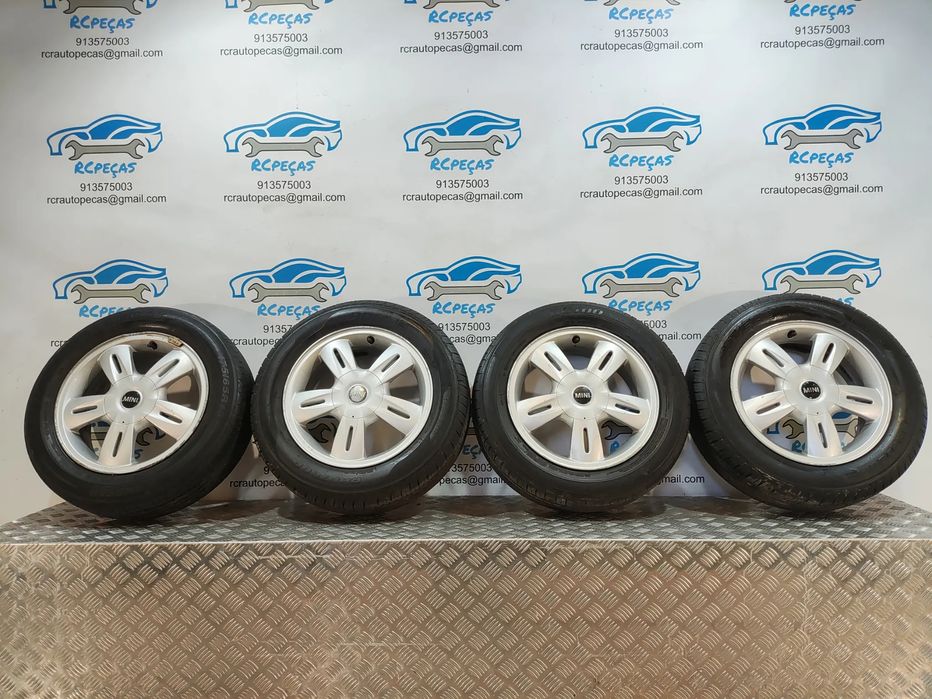 - Conjunto Jantes 15 Mini 5,5J ET45 4X100 6763295