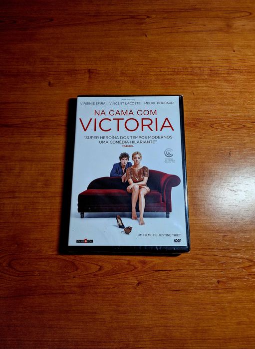 NA CAMA COM VICTORIA (Virginie Efira/Vicent Lacoste) NOVO/SELADO