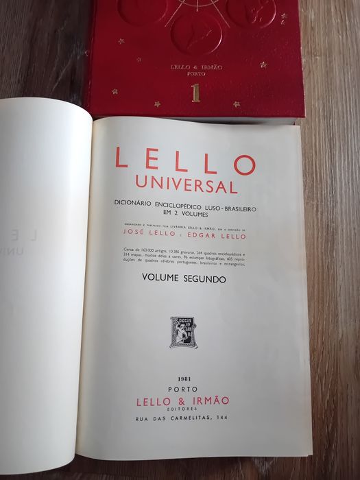 2 Enciclopedias - Livros - Lello Universal