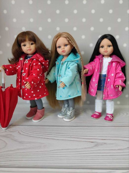 Кукла лялька Подружка Паола Рейна Paola Reina в теплой курточке, 32 см