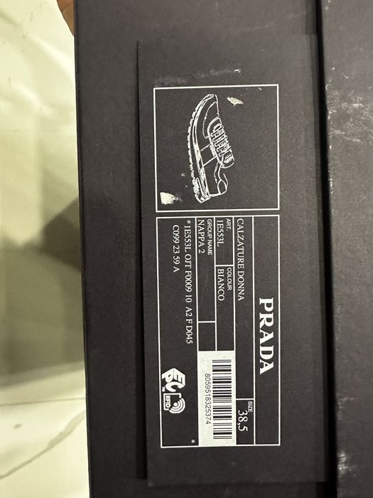 Кросівки Prada оригінал