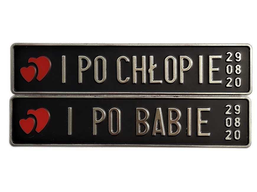 Tablice Ślubne. Imienne. Tłoczone