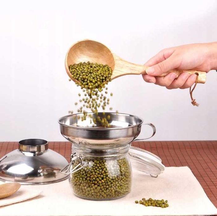 LEJEK STALOWY Nierdzewny z Uchwytem KUCHENNY 12 cm Duży Uniwersalny