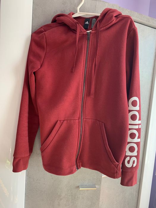 Bluza damska adidas rozmiar M bordowa