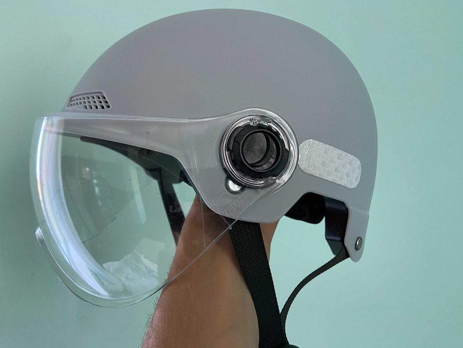 Мотошолом для скутера S,М 55-59см Шлем Шльом Шолом Мотошлем Велошолом