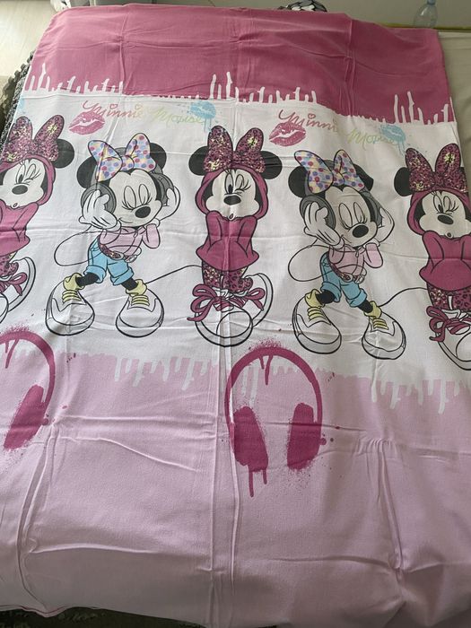 Posciel flanelowa Minnie Mouse 140x200