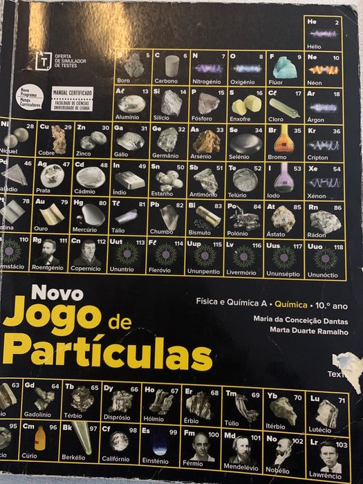 Novo jogo partículas livros