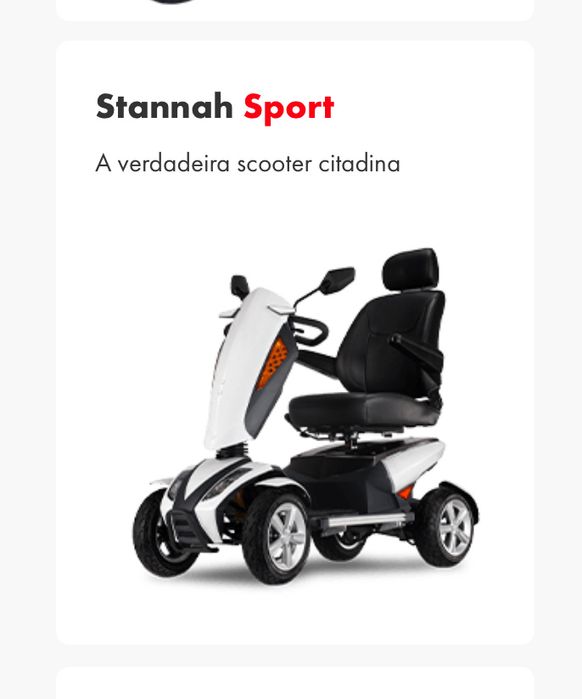 Scooter eletrica Stannah Sport