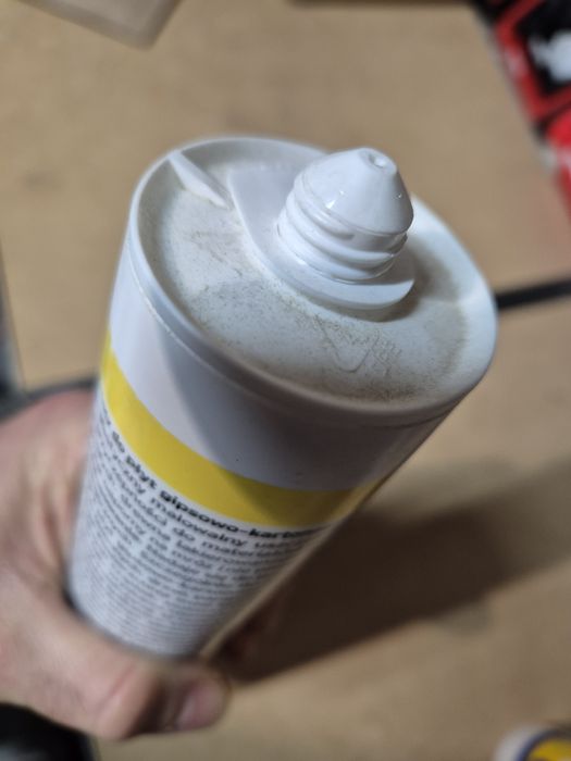 Silikon sanitarny, akryl do płyt gk