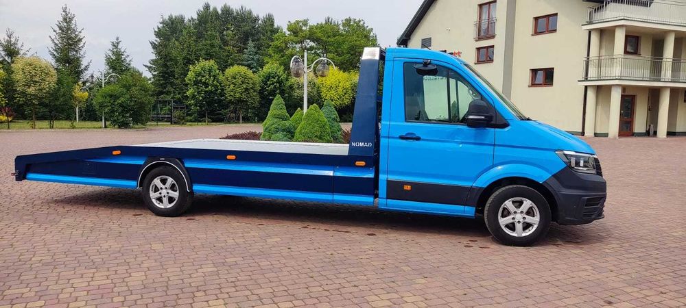 Volkswagen Crafter Man Zabudowa Autolaweta Laweta Najazd Aluminium