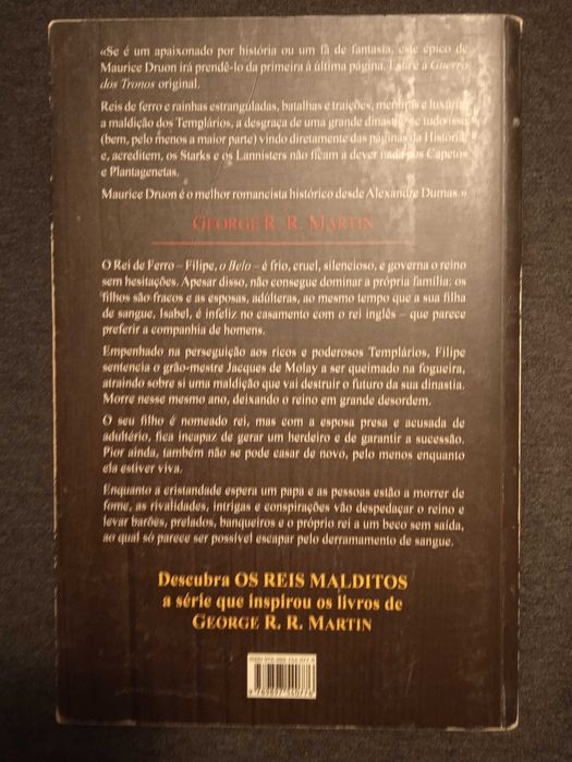 O Rei de Ferro de Maurice Druon Livros baratos