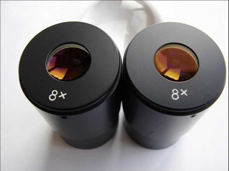 Окуляр, линза, оптика микроскопа МБС-1, МБС-2, БМ-51-2