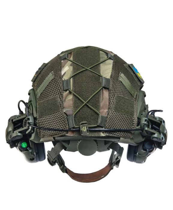 Балістичний Військовий шолом  FAST Helmet NIJ IIIA + таткичні навушники Earmor  М31/М32 

1)Балістич