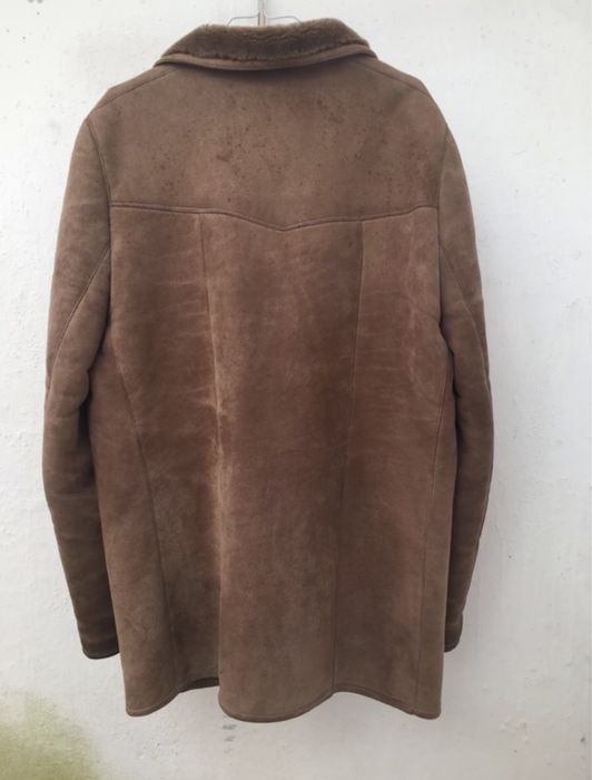 Casaco em Pele Vintage