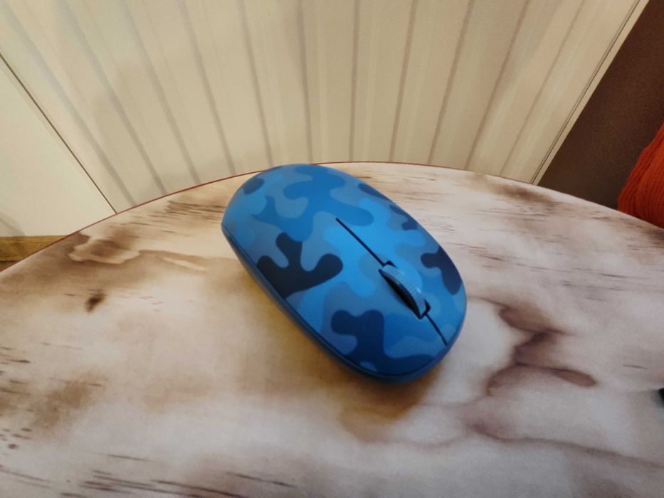 Klawiatura Microsoft All-in-one Media + Mysz Microsoft Camo Blue BT