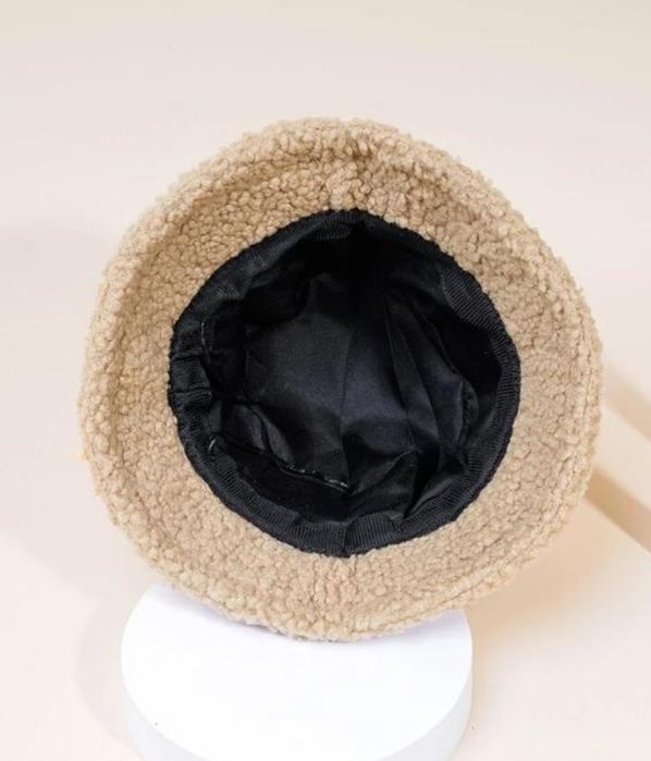 Шапка Панама Тедді, баранець ,каракуль штучний