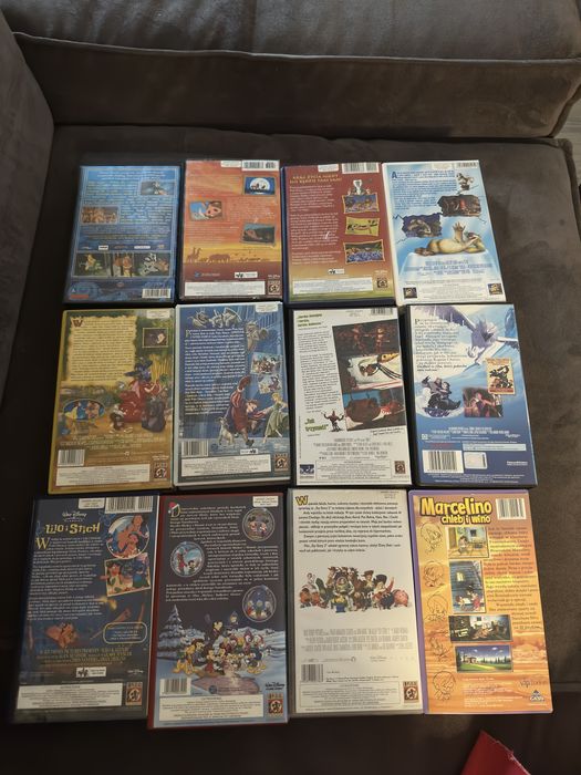 Kasety VHS bajki
