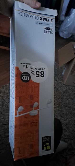 Lampa nowa zapraszam