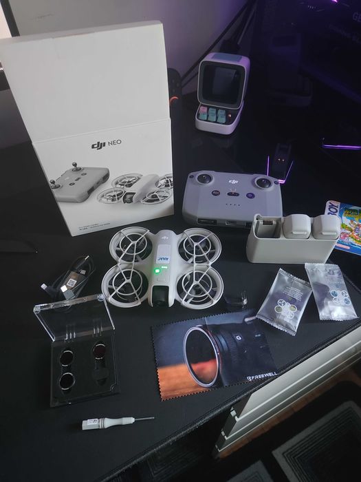 DJI Neo Fly More Combo + RC Controller + Filtros Freewell ND