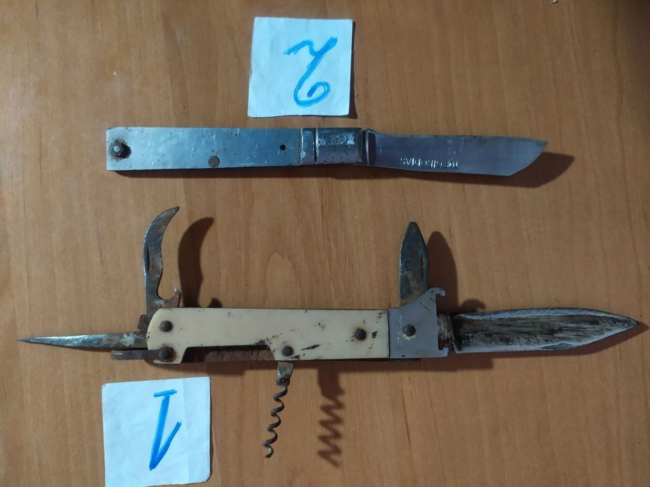 Комплект Ножи раскладные СССР. Нож раскладной. Ніж розкладний.Один лот