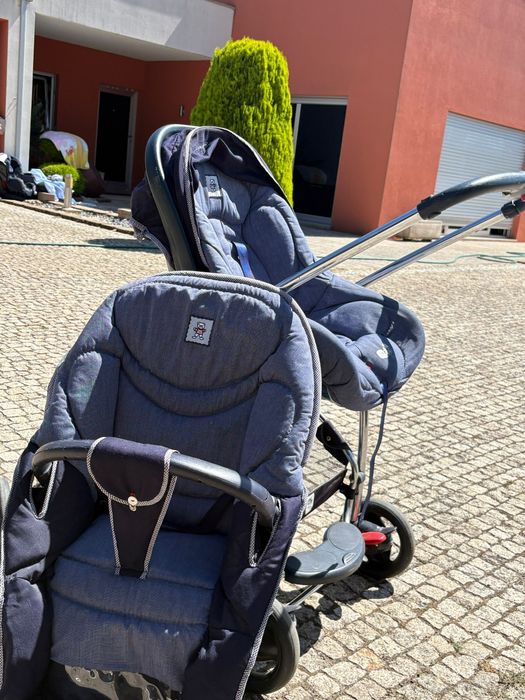 Conjunto de carrinho de bebé da bebé confor