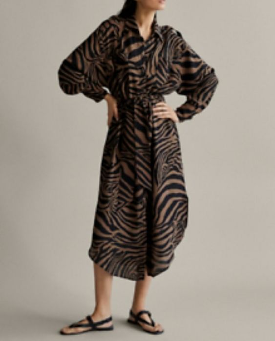 Vestido Massimo Dutti tamanho 40 ( veste 40/42)