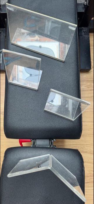 Conjunto de porta fotos em acrilico