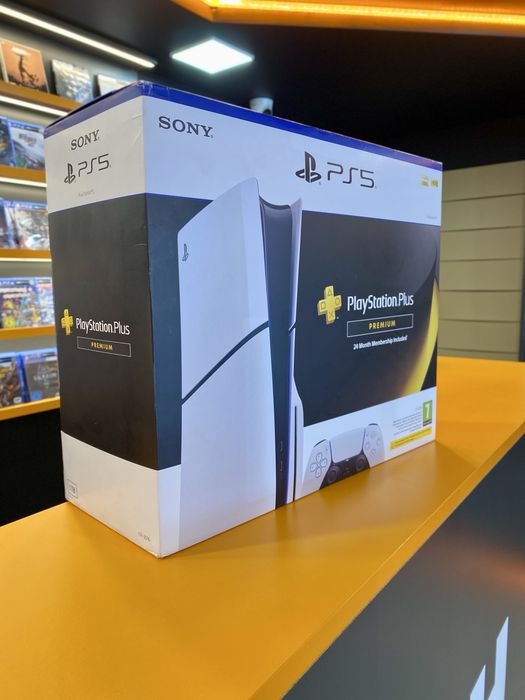 Нова PlayStation 5 Slim з підпискою PS Plus Premium на 24 місяці