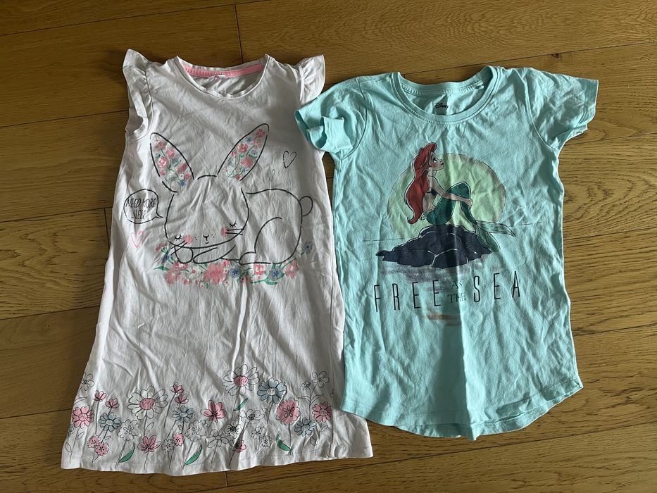 Dwie koszule nocne 110/116 Sinsay Pepco