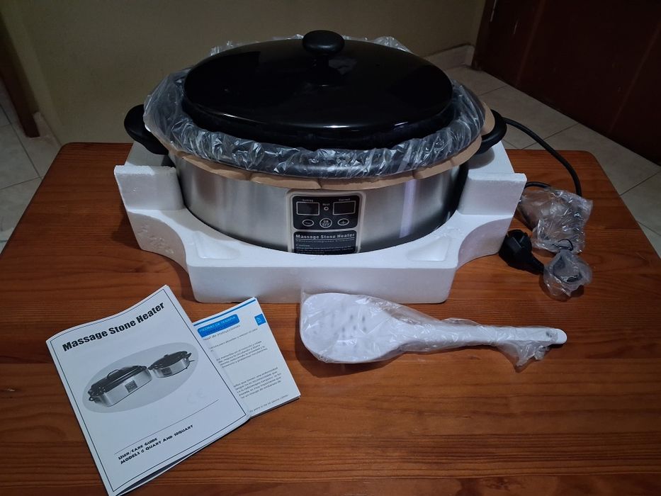 Aquecedor de pedras profissional de terapias para 36 pedras,  Quirumed