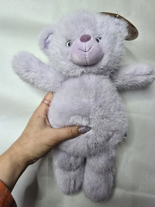 М' яка іграшка лавандовий ведмедик