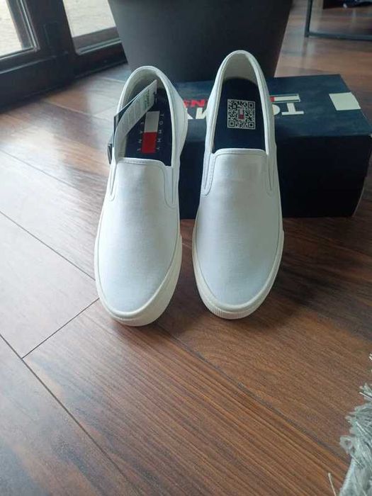 Tenisówki Tommy Jeans Slip On Canvas 43