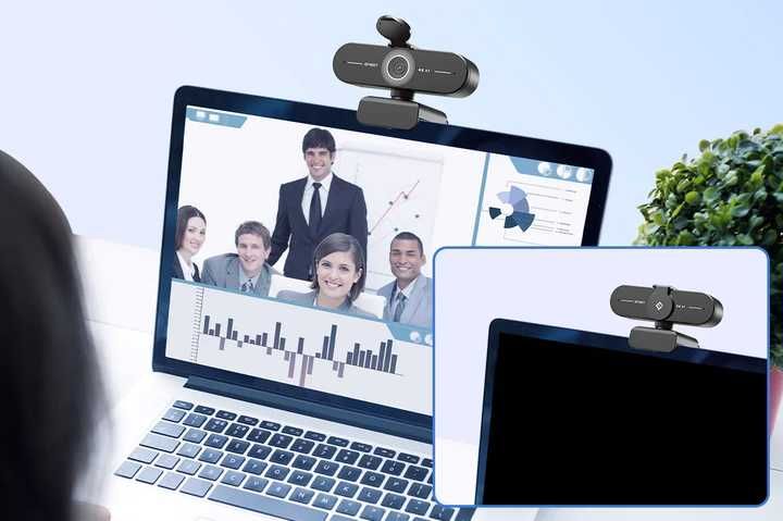 Веб-камера 4K EMEET C60E з двома мікрофонами, Web camera