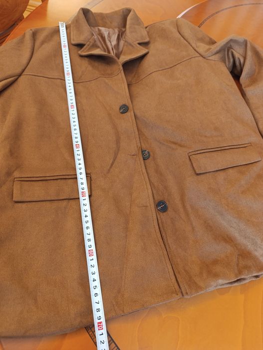 Zamszowa kurtka damska