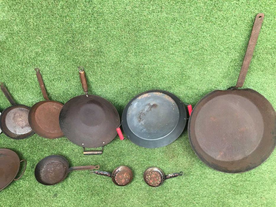 Frigideiras antigas - Para decoração rústica