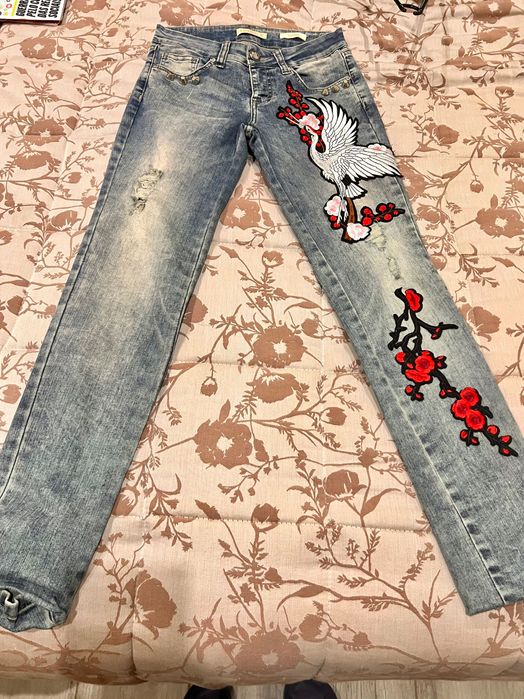 Calças de ganga-Sahoco